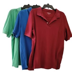 Men's bundle of Croft and Barrow polo shirts